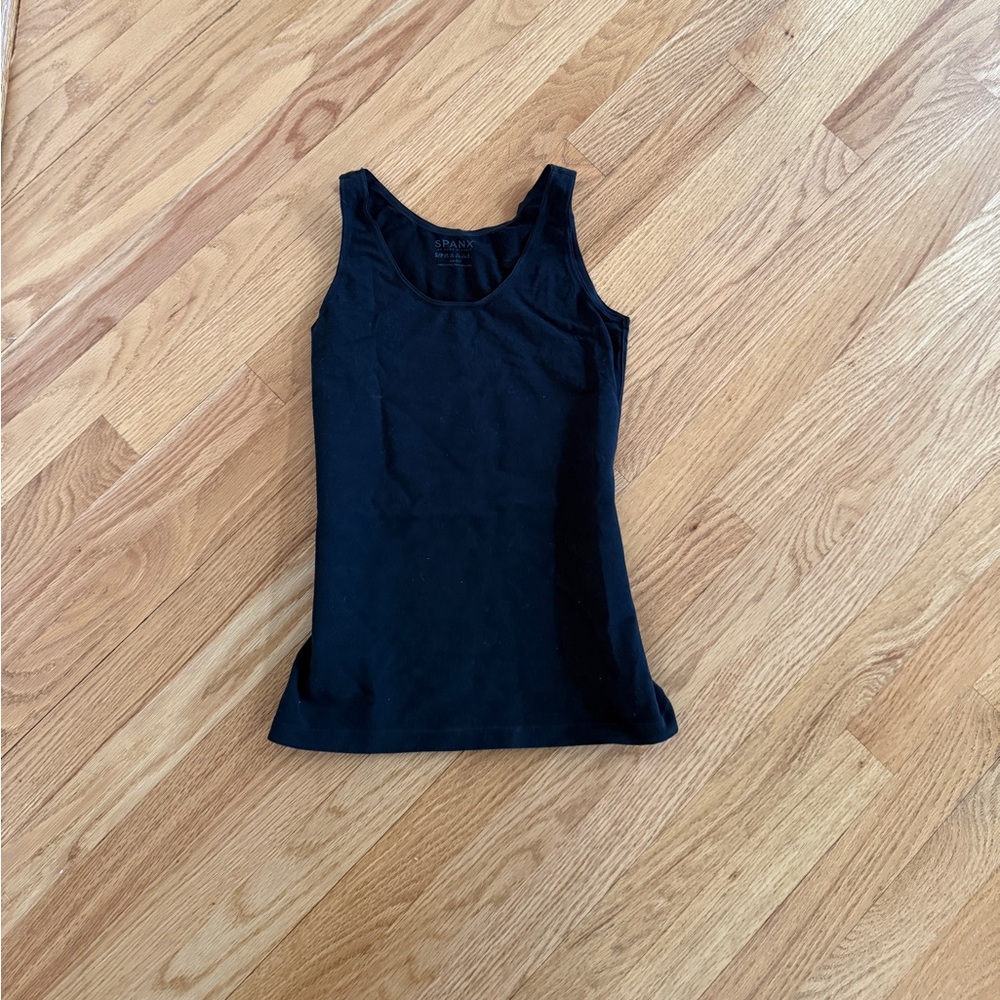 Spanx black cami tank top